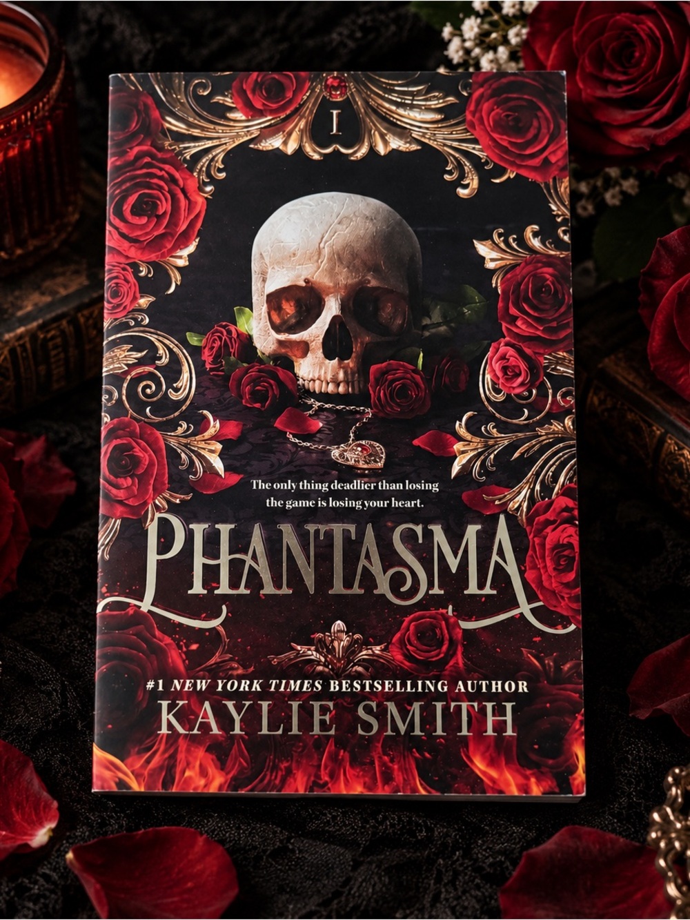 Phantasma by Kaylie Smith Paperback | Dark Fantasy Romance | Gothic Romantasy